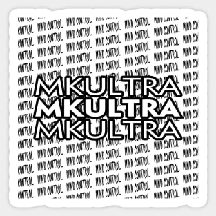 MKULTRA VICTIM Sticker